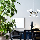 Nabila Chandelier, Size: Small, Finish: Brushed Brass