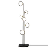 Nabila Floor Lamp By Tooy, Finish: Black Chrome
