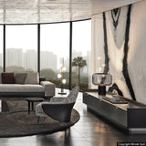 Nabila Floor Lamp By Tooy, Finish: Brushed Brass