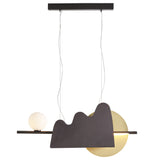 Nacho Linear Suspension Small Satin Brass By CVL