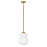 Nadia Pendant - Lacquered Brass