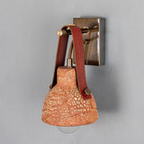 Nagi Wall Light Antique_Brass_Red_Iron_Red