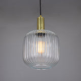 Nahla Pendant - Polished Brass