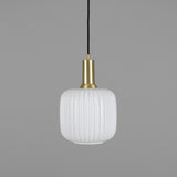 Nahla Pendant - Satin Brass