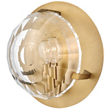 Nala Small Sconce Heritage Brass By Fredeic Ramond