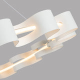 Nami Chandelier Antique White By Kuzco Detailed View