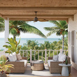 Nani Ceiling Fan Satin Natural Bronze By Kichler - Lifestyle View2