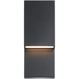 Nanton Outdoor Wall Sconce Medium Black By Eurofase 1