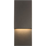Nanton Outdoor Wall Sconce Medium Bronze By Eurofase