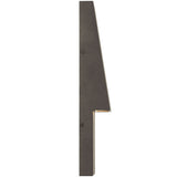 Nanton Outdoor Wall Sconce Medium Bronze By Eurofase Side View 2