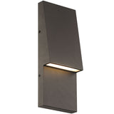 Nanton Outdoor Wall Sconce Medium Bronze By Eurofase Side View