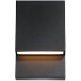 Nanton Outdoor Wall Sconce Small Black By Eurofase2