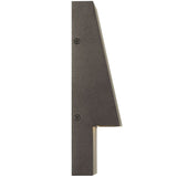 Nanton Outdoor Wall Sconce Small Bronze By Eurofase Side View 2