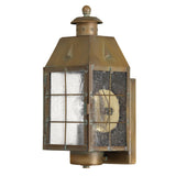 Nantucket Wall Mount Lantern - Aged Brass - by Hinkley