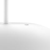 Napa Flush Mount and Pendant White By DALS - Detailed View1