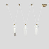 Nappe C3 Pendant Lamp By Masiero, Finish: Matt White, , | Casa Di Luce Lighting