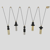 Nappe C5 Pendant Lamp By Masiero, Finish: Matt Black, , | Casa Di Luce Lighting