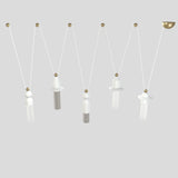 Nappe C5 Pendant Lamp By Masiero, Finish: Matt White, , | Casa Di Luce Lighting