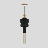 Nappe XL1 Pendant Lamp By Masiero, Finish: Matt Black, , | Casa Di Luce Lighting