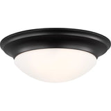 Nash Flushmount — 16.75 Inch, Midnight Black