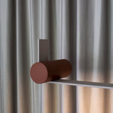 Nastro Linear Pendant By Tooy, Size: Medium, Finish: Eggshell, Color: Terracotta