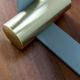 Nastro Table Lamp By Tooy, Finish: Greenished Grey, Color: Brushed Brass