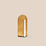 Natural Beech Medium Igloo Table Lamp by LZF