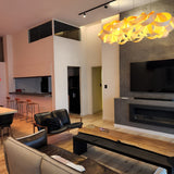 Natural Gross-X Linear Pendant by Traum
