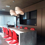 Natural Large Blume Pendant Light by Traum in Dining Room