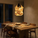 Natural Large Harmonie Pendant Light by Traum in Dining Room