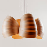 Natural Large Herz Multi-Light Chandelier by Traum
