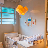 Natural Medium Blume Pendant Light by Traum