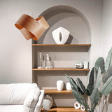 Natural Medium Blume Pendant Light by Traum