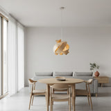 Natural Medium Meer Pendant Light by Traum in Dining Room