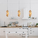 Natural Mini Kokon Pendant Light by Traum in Kitchen