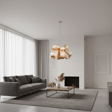 Natural Opa Pendant Light by Traum in Living Room