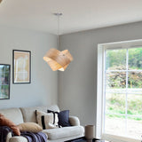 Natural Small Blume Pendant Light by Traum in Living Room