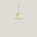 Natural White Small Zeta Conica Suspension by LZF