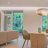 Natural Zeppelin Pendant Light by Traum in Living Room