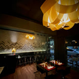 Natural Zeppelin Pendant Light by Traum in Restaurant