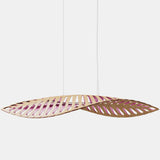 Navicula Pendant Light Bamboo Pink Small By David Trubridge