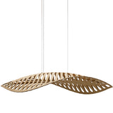 Navicula Pendant Light Bamboo Small By David Trubridge