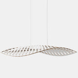 Navicula Pendant Light White 2 Sides Large By David Trubridge