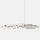 Navicula Pendant Light White 2 Sides Small By David Trubridge