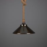 Naxos Rope Pendant - Antique Brass