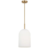 Neblina Pendant Satin Brass By Generation Lighting - Front View