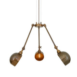 Neiva Quirky Chandelier - Antique Brass