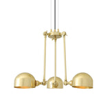 Neiva Quirky Chandelier - Polished Brass