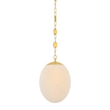 Nell Pendant - Aged Brass