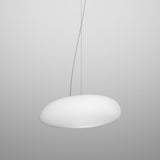 Neochic Pendant By Vistosi, Size: Medium, Finish: White/Nickel, , | Casa Di Luce Lighting